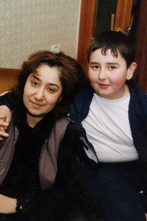 Дудиев Заур (1991) с мамой Сусанной