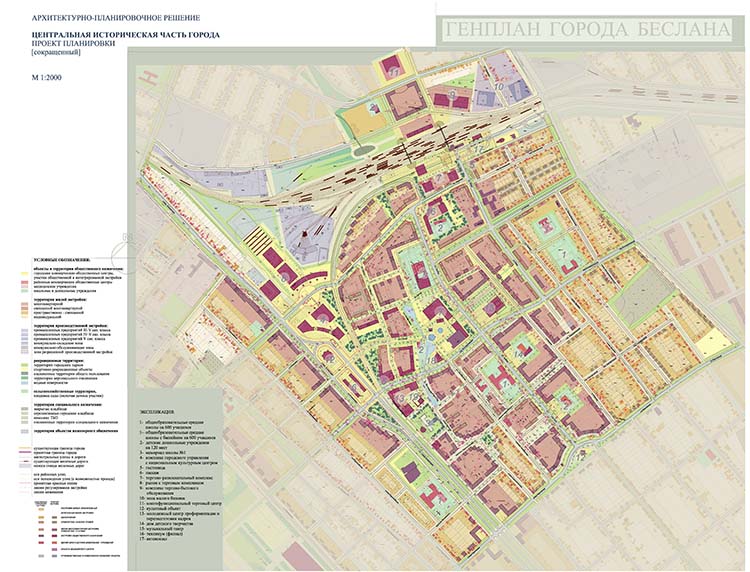 Район планы владикавказ улицы